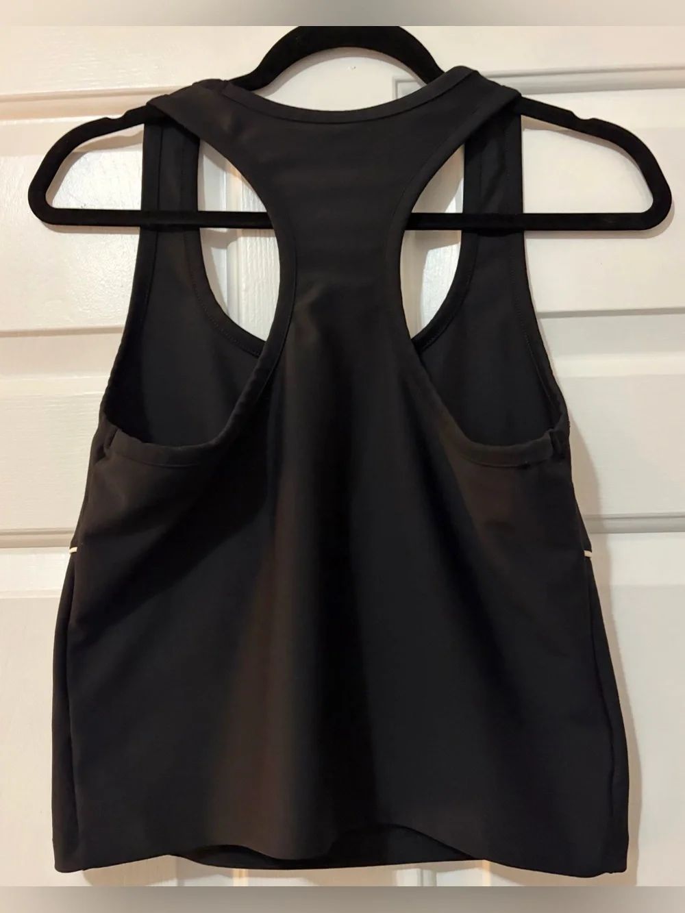 Old Navy Active PowerSoft Racerback Cropped Shell Tank